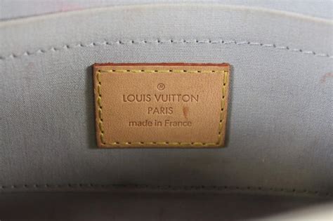 Louis Vuitton tag inside bag